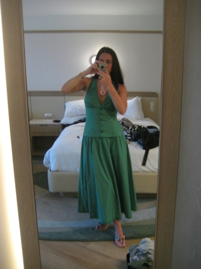 knee length dresses for ladies Tulsa Halter Midi Dress main image 1