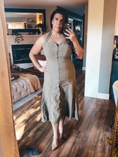 Zip-Front Corset Dress | Nuuly