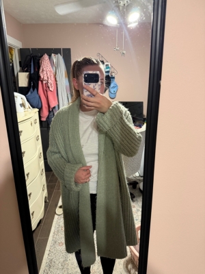 Karine Oversized Knit Cardigan | Nuuly