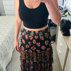 Greta Tiered Maxi Skirt | Nuuly Greta Tiered Maxi Skirt | Nuuly