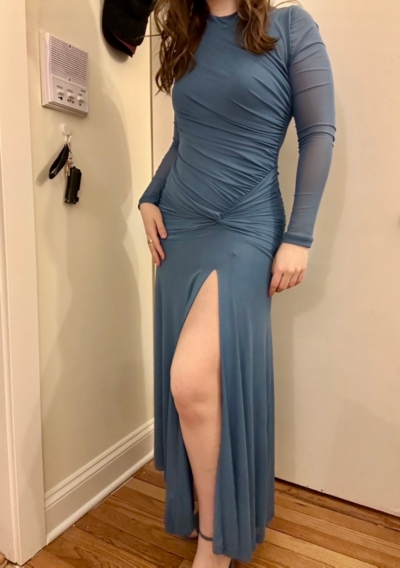 dress midi with sleeves Tiered Midi Dress with Sleeves - Paige