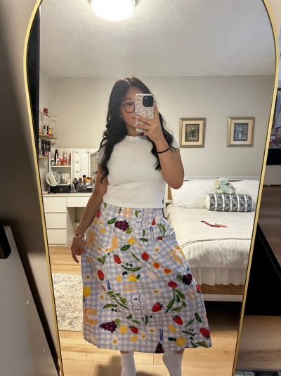 Maeve Picnic Midi Skirt | Nuuly