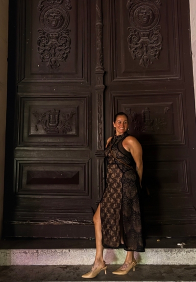 Structured Lace Midi Dress | Nuuly
