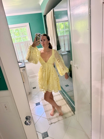 jovie babydoll mini dress by bardot BARDOT Women's Jovie Babydoll Mini Dress, Lemon, 2 at Amazon Women's  Clothing store