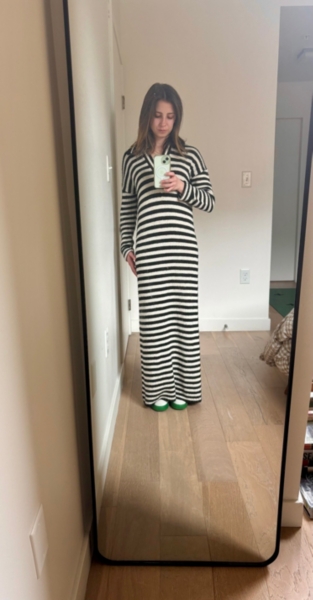 Stripe Polo Dress | Nuuly