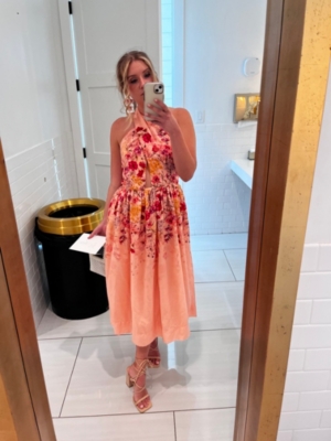 【REBECCA VALLANCE】FLORENTINE HALTER MIDI ホルターミディ Florentine Halter Midi Dress | Nuuly