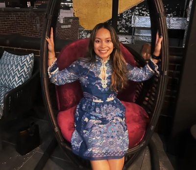 Peacock Border Shift Dress | Nuuly