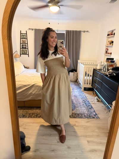 knee length dresses for ladies Maeve Pleated Midi Dress: Floral Midi Dress, Sundress, Plisse Dress, Blue  Midi, Green Midi, Summer Dress