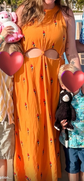 Parrot Halter Maxi Dress | Nuuly