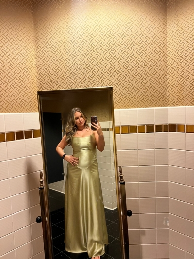 Emmy Satin Corset Maxi Dress | Nuuly