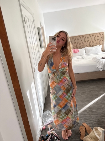 Danny Madras Halter Dress | Nuuly