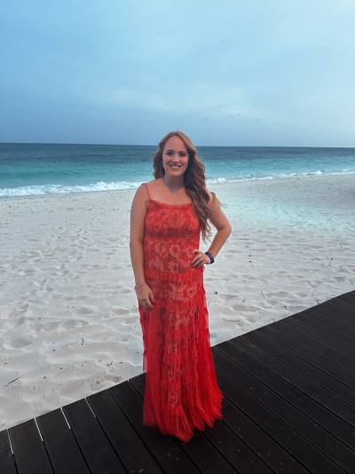 knee length dresses for ladies By Anthropologie Tulle Dot Maxi Dress  katie + hubbell