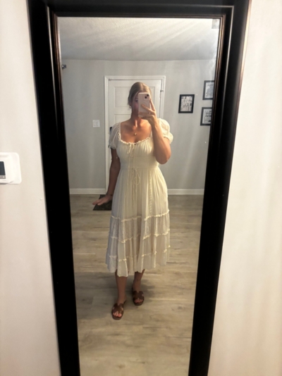 free people falling sun dress Free People Falling Sun Midi Dress — 100% Cotton main image 1