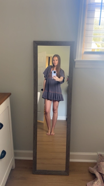 Easy To Love Bubble Mini Dress | Nuuly