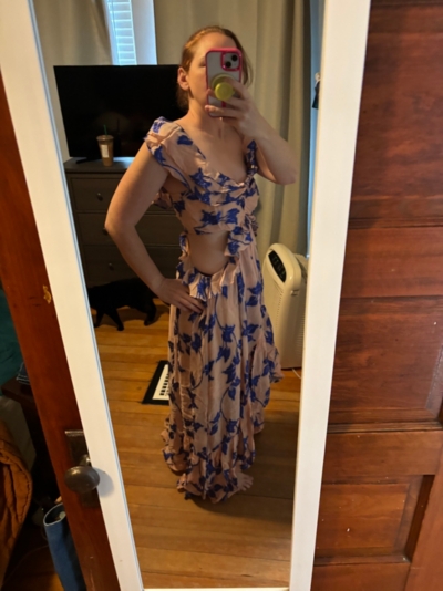 chinese dress ladies Amazon.com: Eliza J Womens V-Neck Floral Ruffle Hem Maxi Special Occasion  Dress, Blue Moon, 4 US : Clothing, Shoes & Jewelry