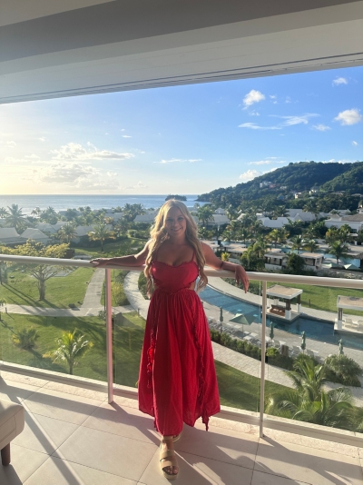 farm rio red heart maxi dress Farm Rio Heart Richilieu Sleeveless Midi Dress