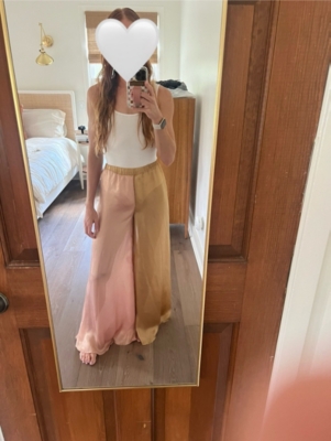 GOOD GRIEF！/Velor Wide Pants with Suspen LuxeFleece Side Slit Wide Leg Pant | Beyond Yoga