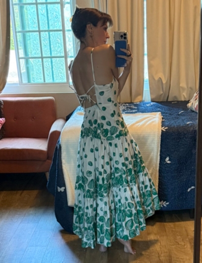 maeve halter tiered maxi dress Halter Tiered Maxi Dress