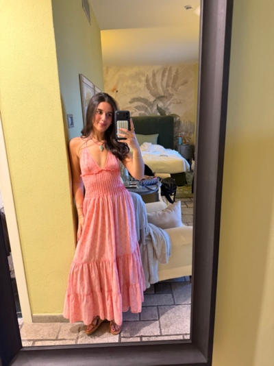 Pintuck Paradise Maxi Dress | Nuuly
