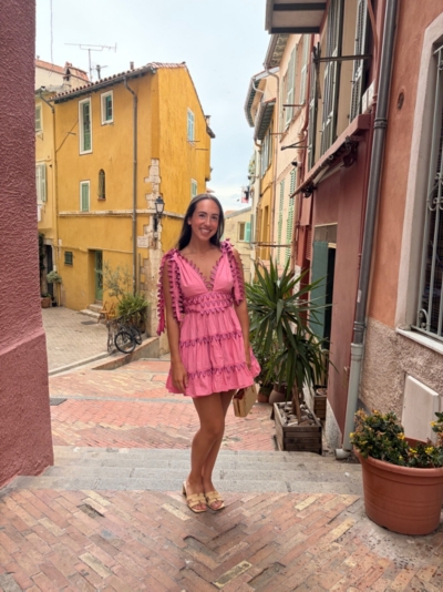 cheli mini dress Cheli Floreat Dress- Pink