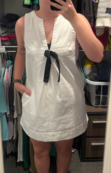 paro mini dress in ivory Carrie Mini Dress