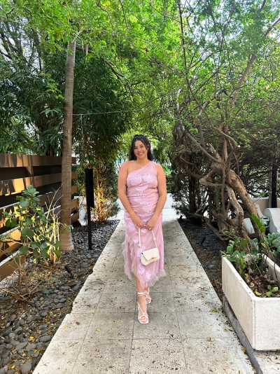 one shoulder aphrodite dress house of sunny One Shoulder Aphrodite Dress