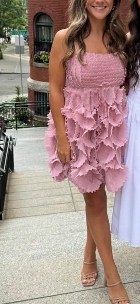 Sleeveless Ruffled Mini Dress | Nuuly