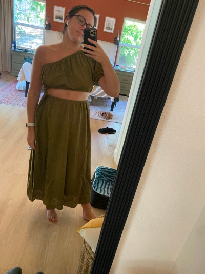 One-Shoulder Cutout Dress | Nuuly