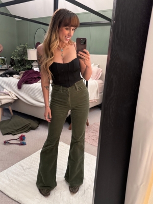 High-Rise Flare Corduroy Pants | Nuuly