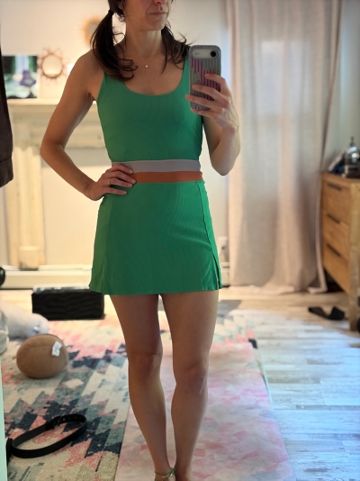 beach riot remi dress green Beach Riot Remi Tennis Dress Sandshell Medium