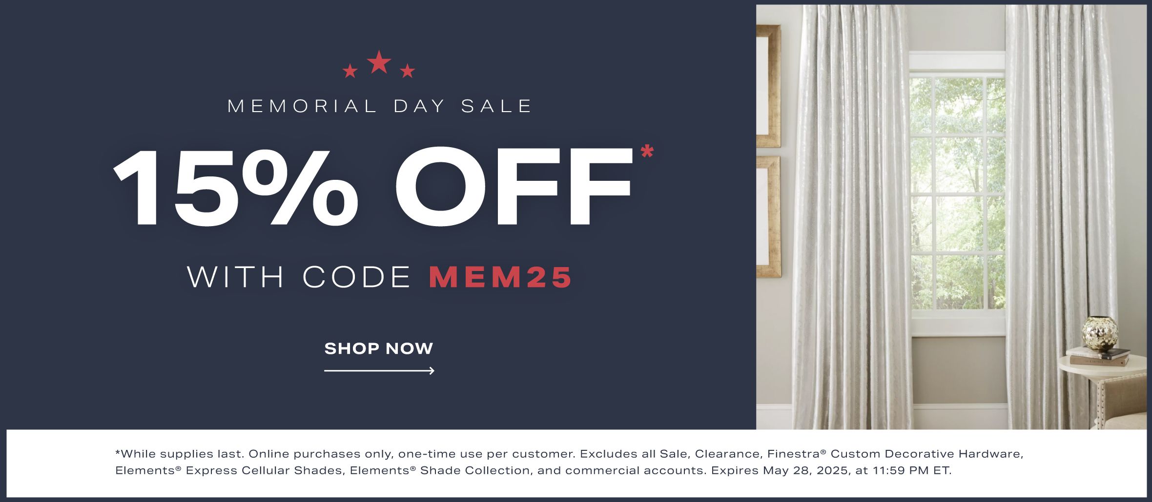 Memorial Day Sale