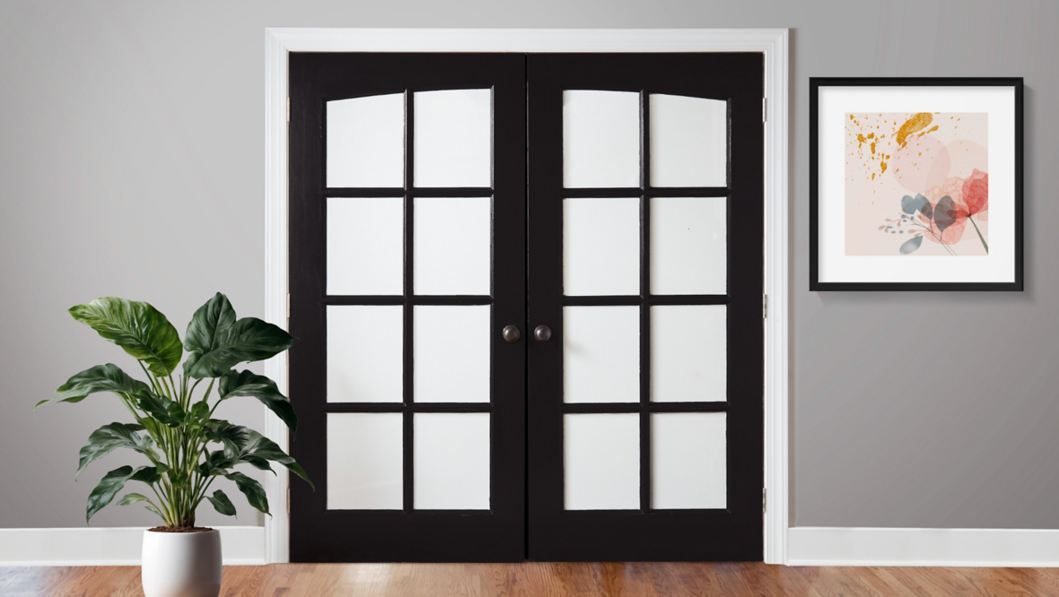 ELEMENTS® Decorative Textile Film | French Doors