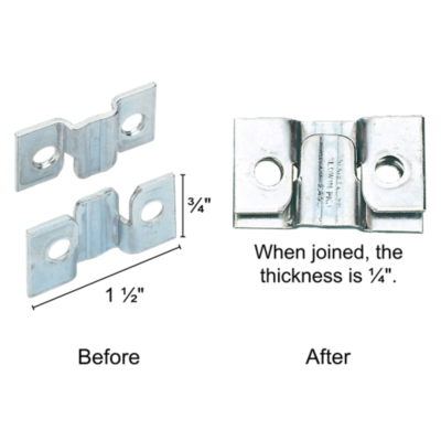 1 1 2 Flush Mount Bracket For Installation Rowley