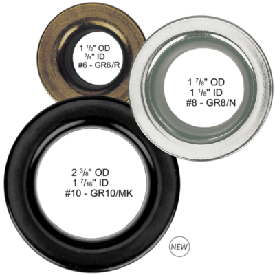 Brass Round Grommets 6 10 Rowley