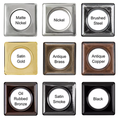 Brass Square Grommets 12 15 Rowley