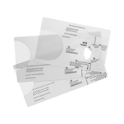 Grommet Spacing Template Rowley