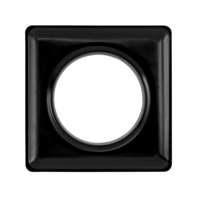 12 Square Grommet, Black Rowley