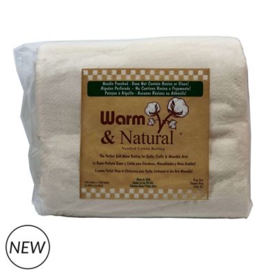 Natural Cotton Quilt Batting King Size