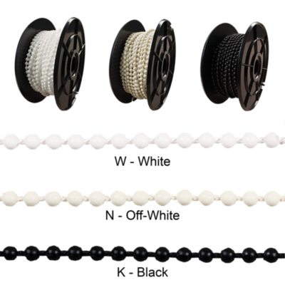 Plastic Bead Chain No.10 Rowley