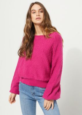 Fuchsia Marled Knit Sweater | Sweaters | rue21