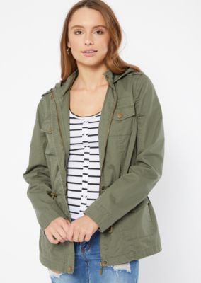 Olive Zip Front Anorak Jacket | Lightweight Jackets | rue21