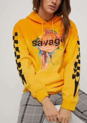 savage rose hoodie