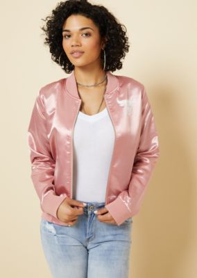 pink chicago bulls jacket