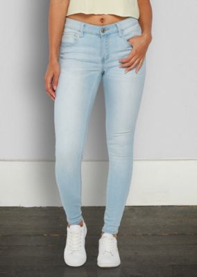 bright blue molly mid rise jeggings