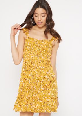 rue 21 yellow dress
