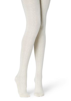 Ivory Cable Sweater Tights | Tights | rue21