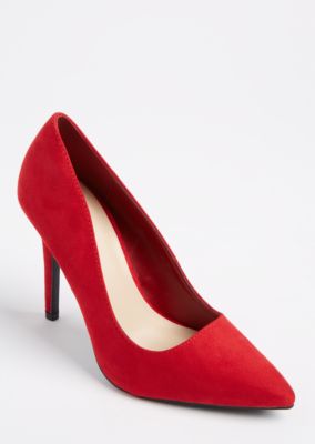 qupid red heels
