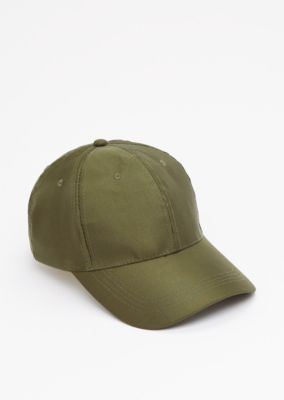 Olive Satin Baseball Hat | Baseball Hats | rue21