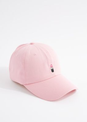 Light Pink Lipstick Baseball Hat | Baseball Hats | rue21