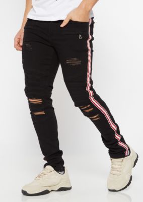 supreme jeans red stripe